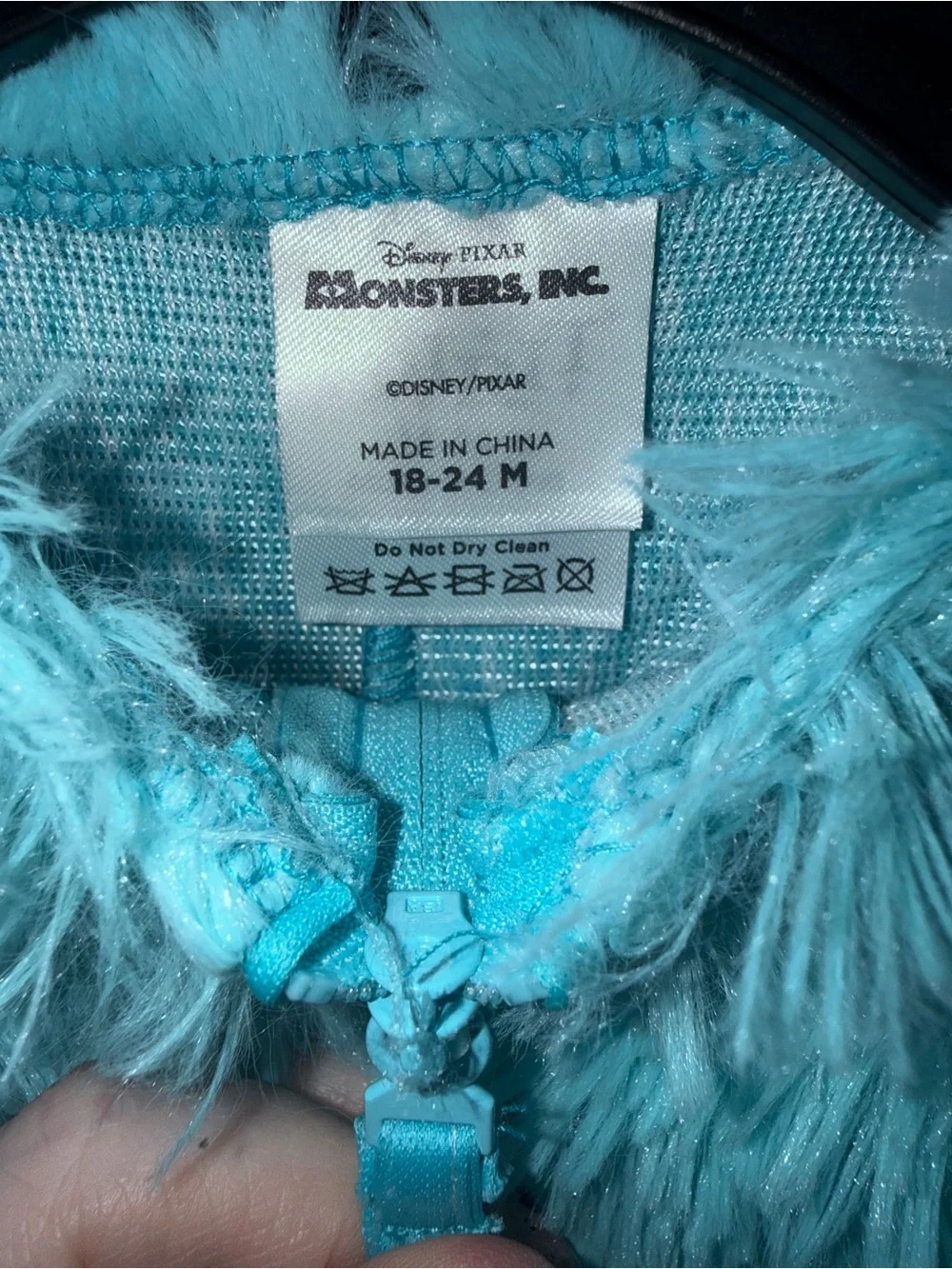 Disney Monsters Inc Sully Toddler Costume 18-24M Halloween